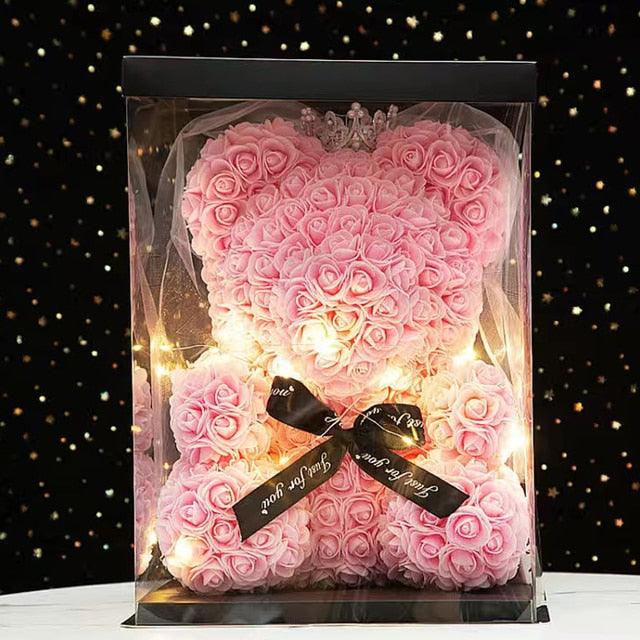 Get trendy with Wedding Decoration Rose Bear - Gift available at Hot Trends Online. Shop Now!