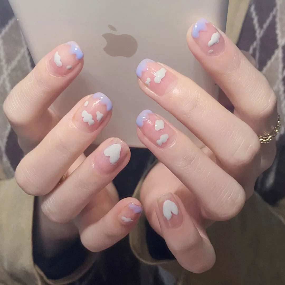 Get trendy with Short Multi-styled Press-on Nails - Nails available at Hot Trends Online. Shop Now!