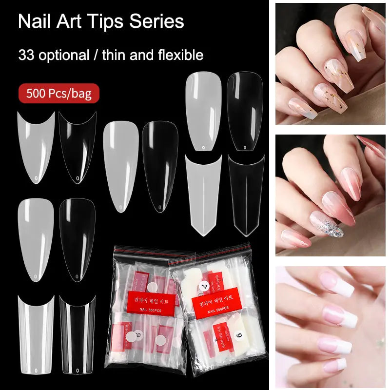 Get trendy with Multiple Shapes Nails Extensions - Nails available at Hot Trends Online. Shop Now!