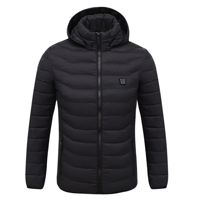 Get trendy with Men's Fleece Waterproof Winter Heated Jacket - Clothing available at Hot Trends Online. Shop Now!