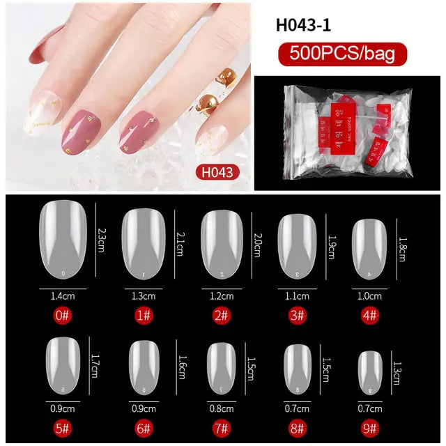 Get trendy with Multiple Shapes Nails Extensions - Nails available at Hot Trends Online. Shop Now!