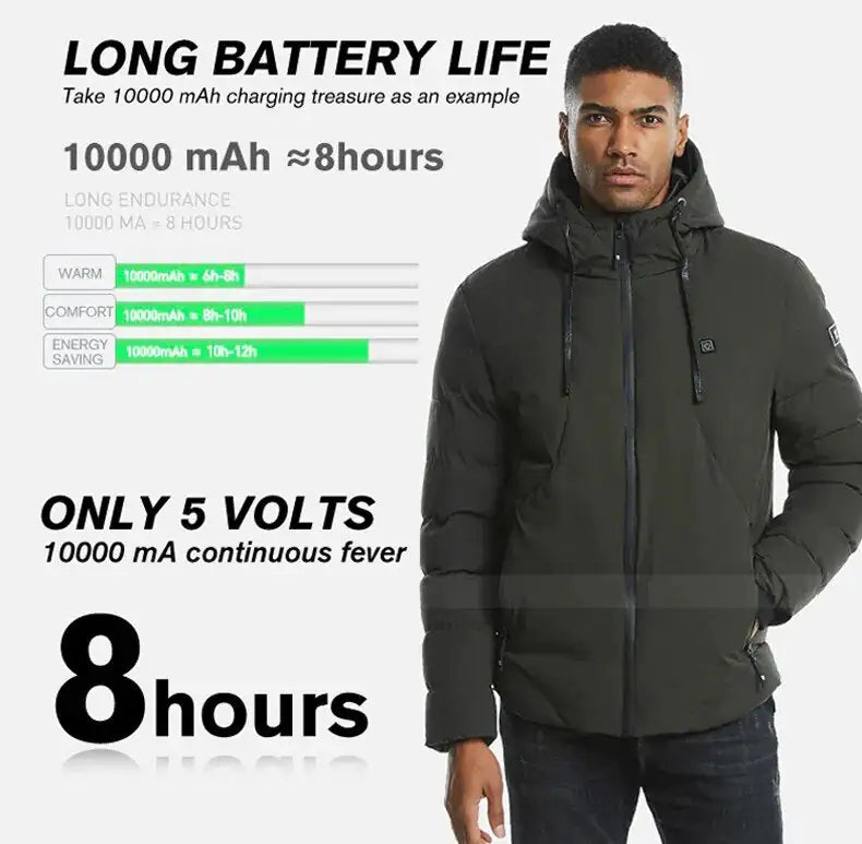 Get trendy with Stylish Heated Jacket - Clothing available at Hot Trends Online. Shop Now!