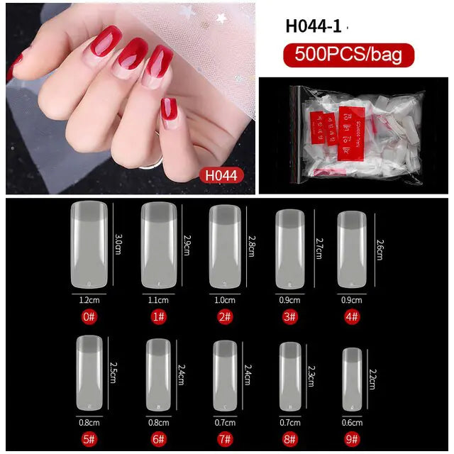Get trendy with Multiple Shapes Nails Extensions - Nails available at Hot Trends Online. Shop Now!