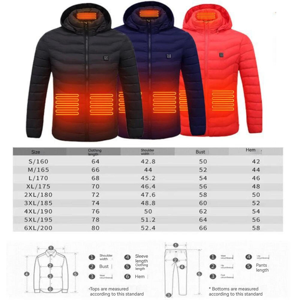 Get trendy with Heated Jacket with Heat Technology - Clothing available at Hot Trends Online. Shop Now!