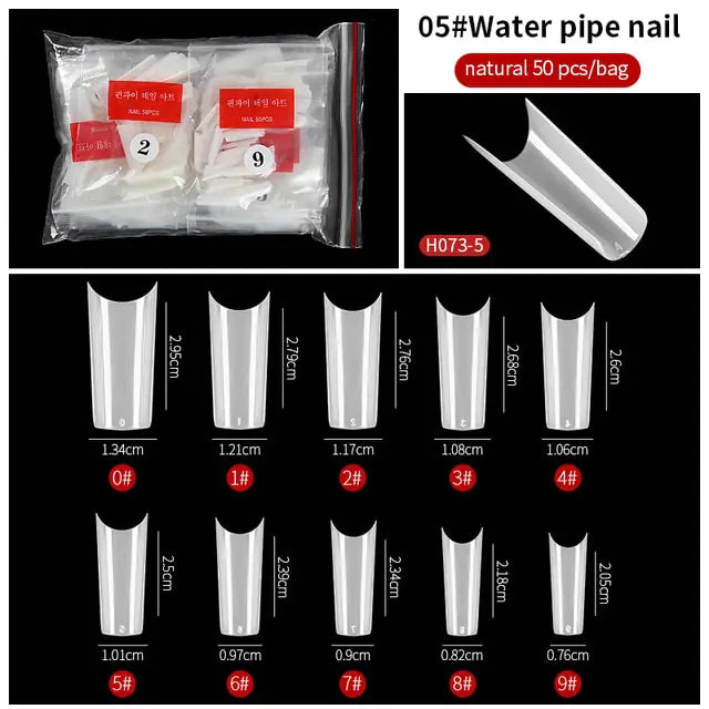 Get trendy with Multiple Shapes Nails Extensions - Nails available at Hot Trends Online. Shop Now!