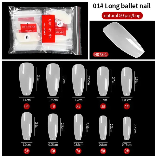 Get trendy with Multiple Shapes Nails Extensions - Nails available at Hot Trends Online. Shop Now!