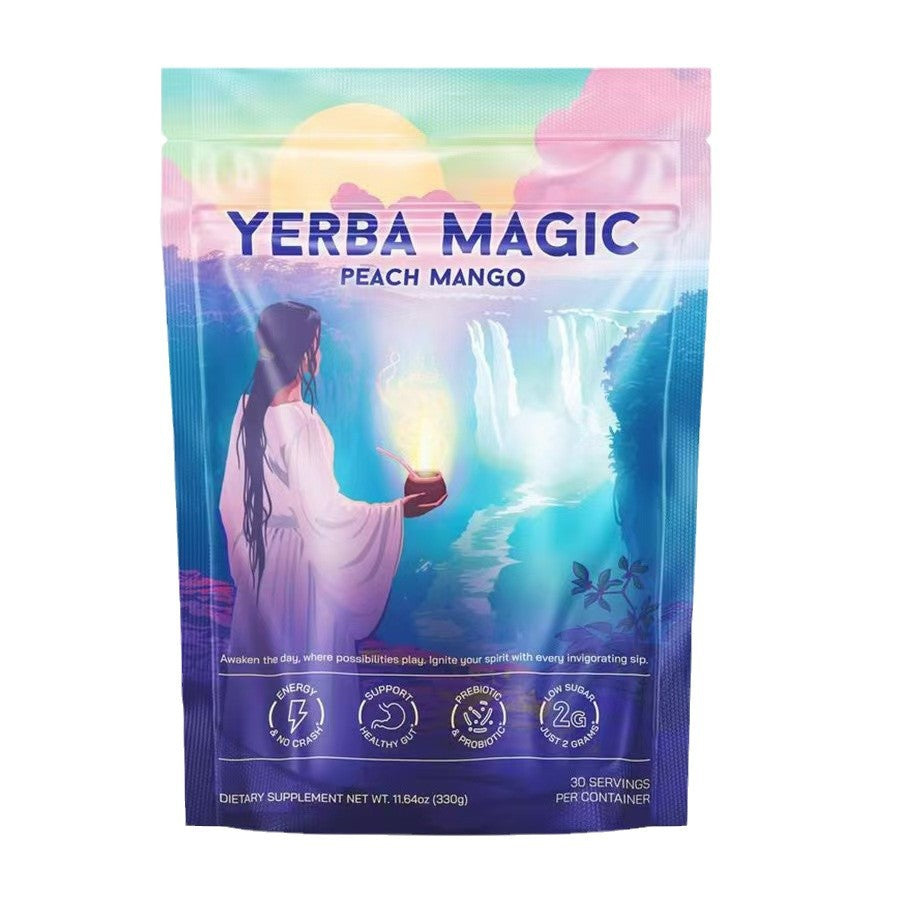 Get trendy with Myrcia Yerba Mate Instant Tea Powder - Prebiotic-Probiotic available at Hot Trends Online. Shop Now!
