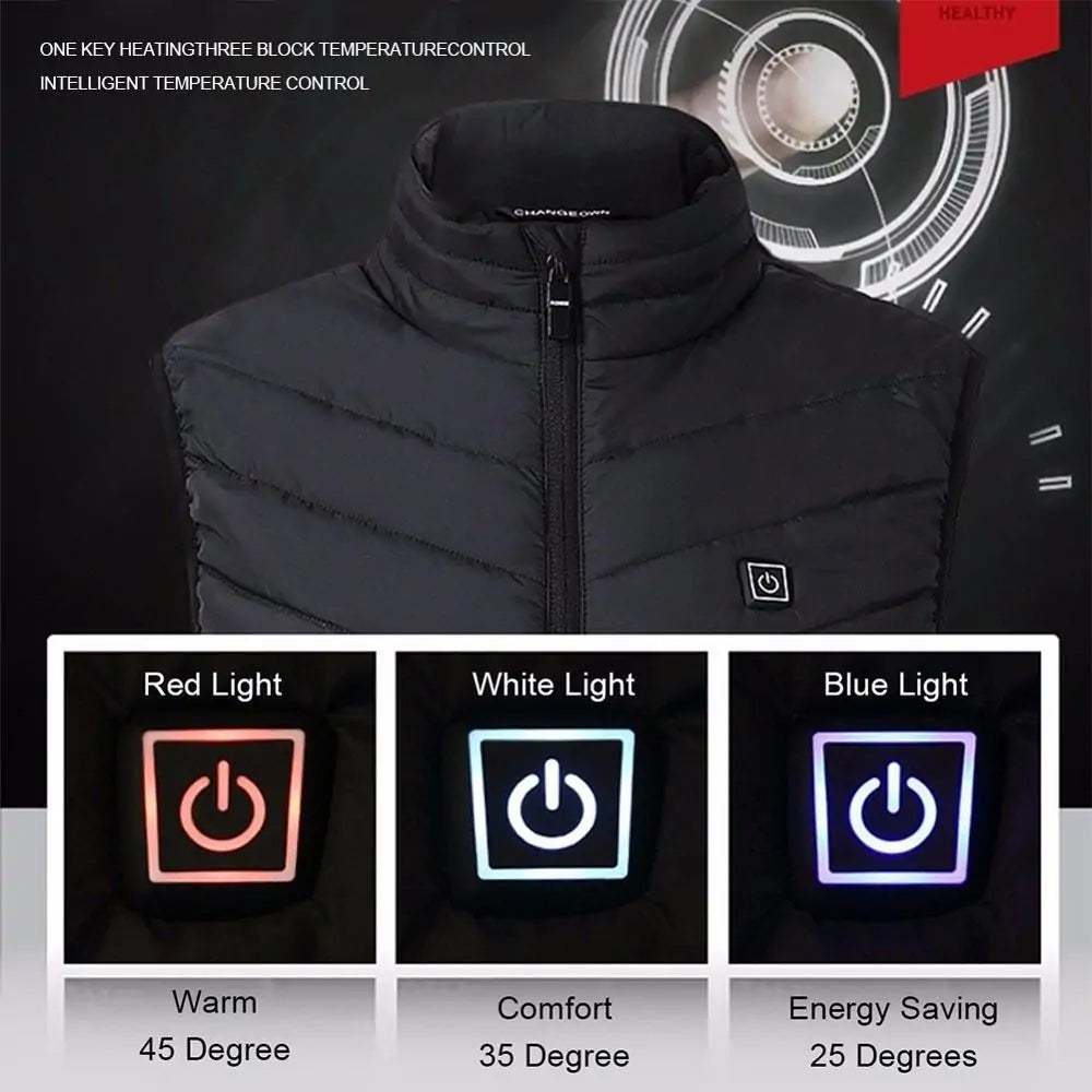 Get trendy with Thermal Heated Vest - Clothing available at Hot Trends Online. Shop Now!