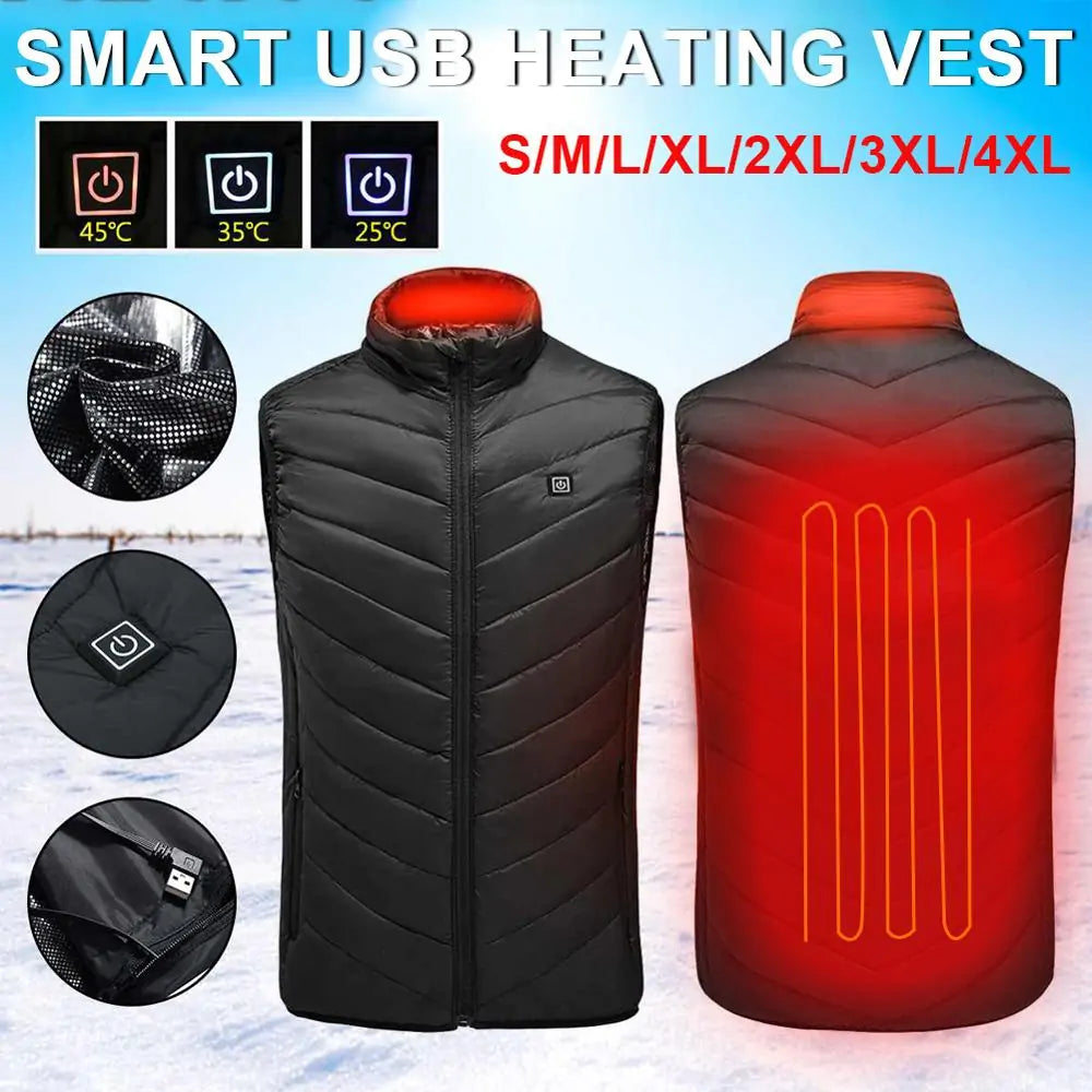 Get trendy with Thermal Heated Vest - Clothing available at Hot Trends Online. Shop Now!