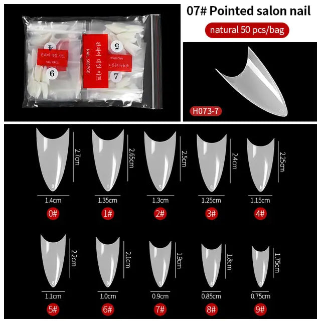Get trendy with Multiple Shapes Nails Extensions - Nails available at Hot Trends Online. Shop Now!