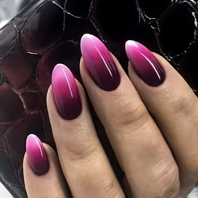 Get trendy with Multi-design Almond Press-on Nails - Nails available at Hot Trends Online. Shop Now!
