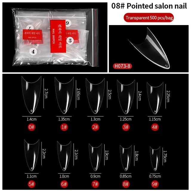 Get trendy with Multiple Shapes Nails Extensions - Nails available at Hot Trends Online. Shop Now!
