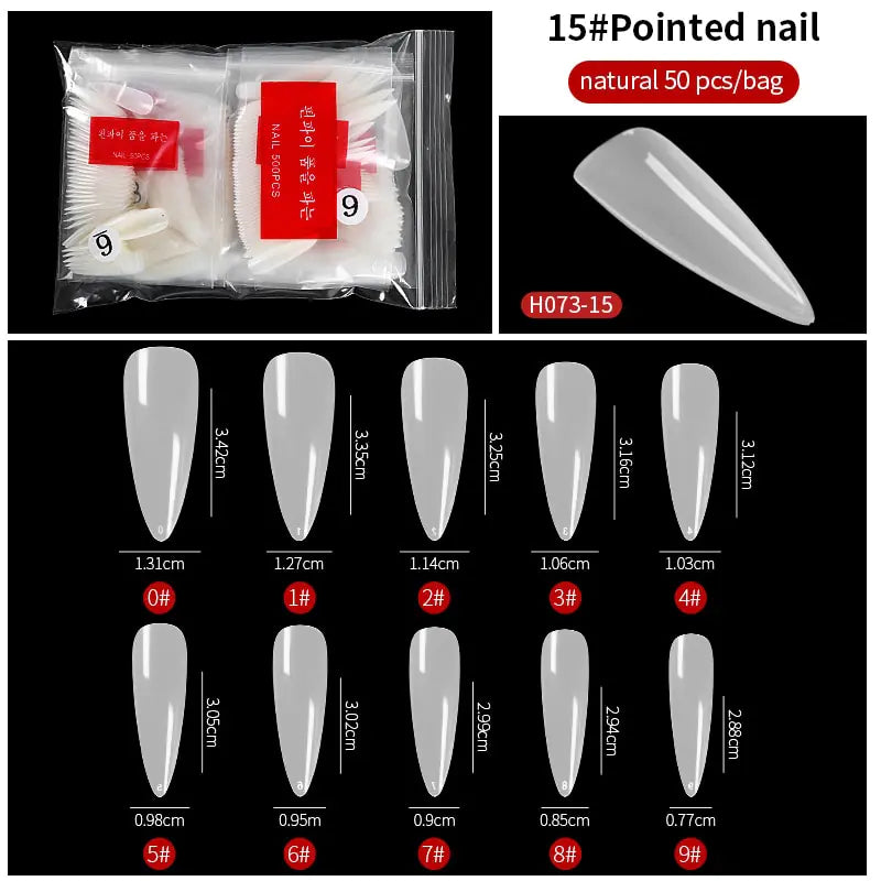 Get trendy with Multiple Shapes Nails Extensions - Nails available at Hot Trends Online. Shop Now!
