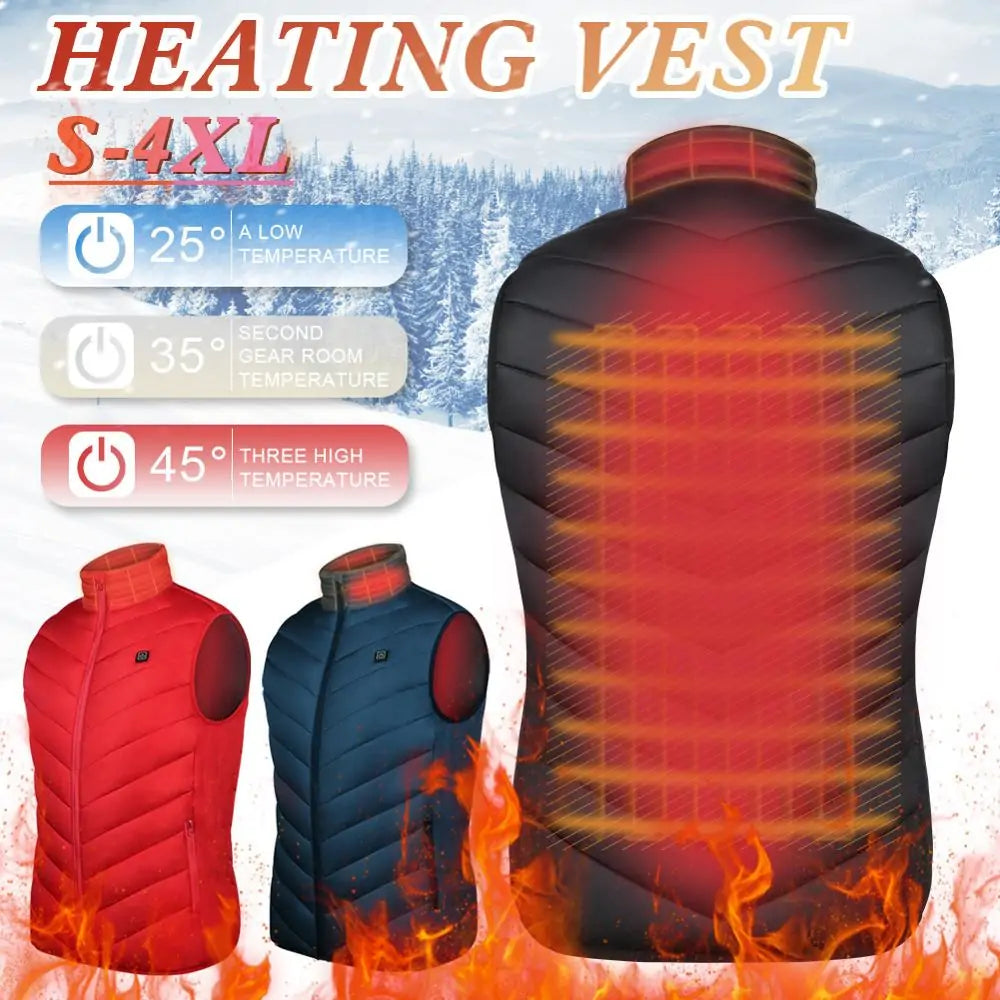 Get trendy with Thermal Heated Vest - Clothing available at Hot Trends Online. Shop Now!