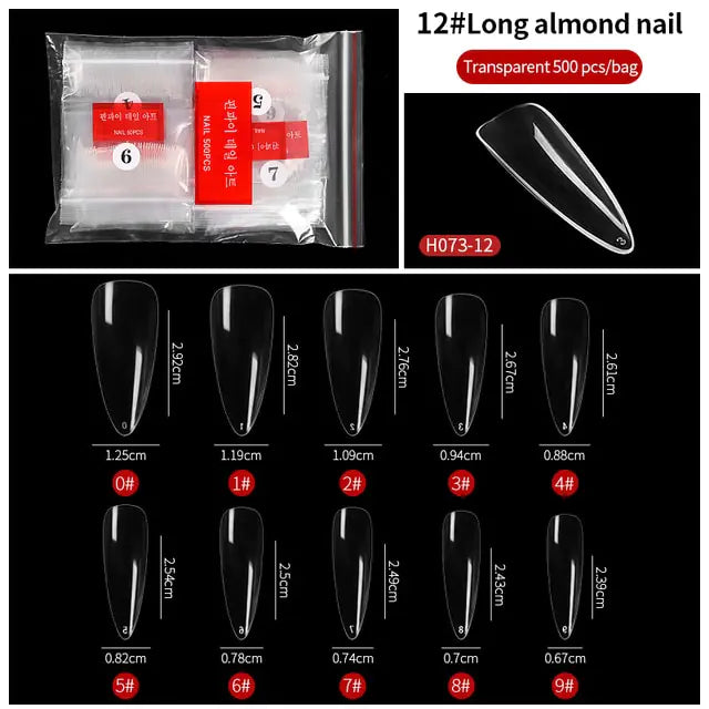 Get trendy with Multiple Shapes Nails Extensions - Nails available at Hot Trends Online. Shop Now!