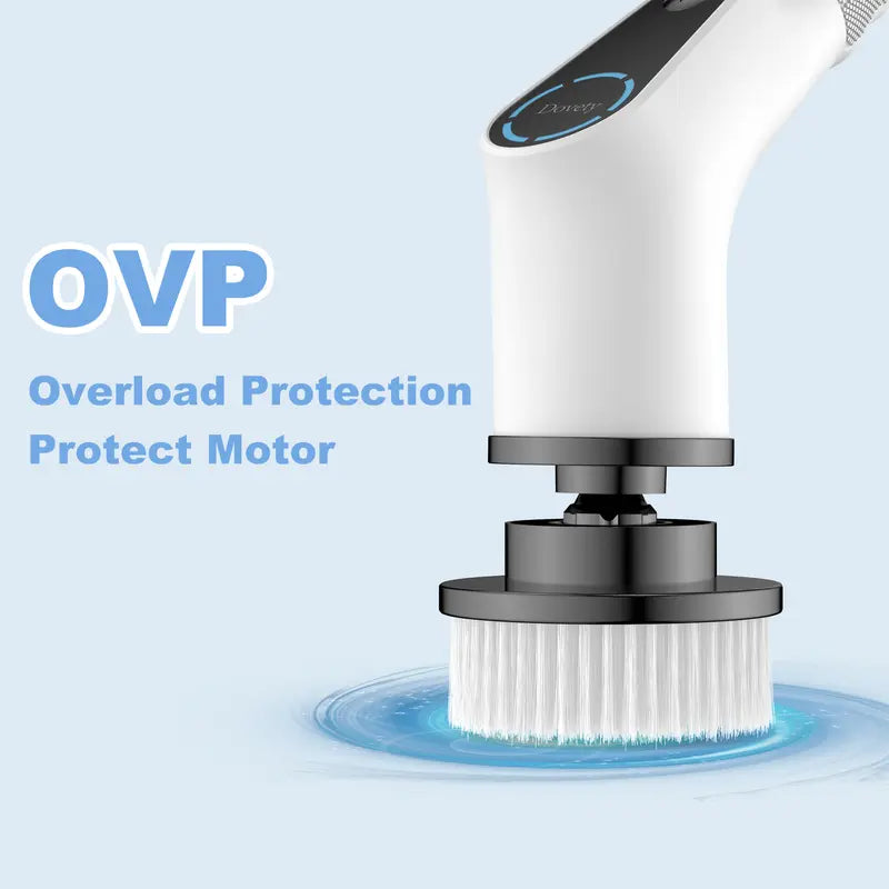 Get trendy with Dovety Electric Spin Scrubber With 4 Replaceable Heads - Cleaning Tools available at Hot Trends Online. Shop Now!