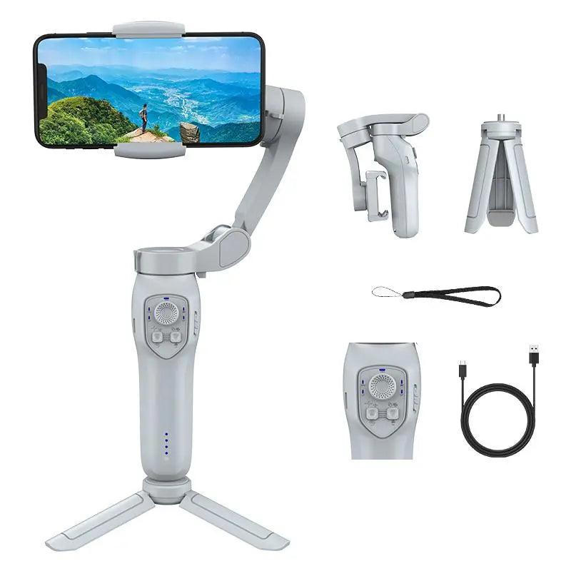 Get trendy with Compact Mobile Phone Gimbal Stabilizer - Mobile Phone Accessories available at Hot Trends Online. Shop Now!