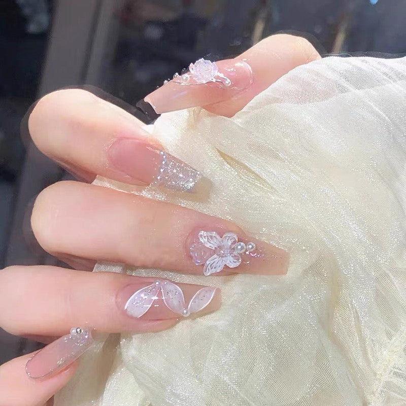 Get trendy with Fairy Style Ballerina Press-on Nails - Nails available at Hot Trends Online. Shop Now!