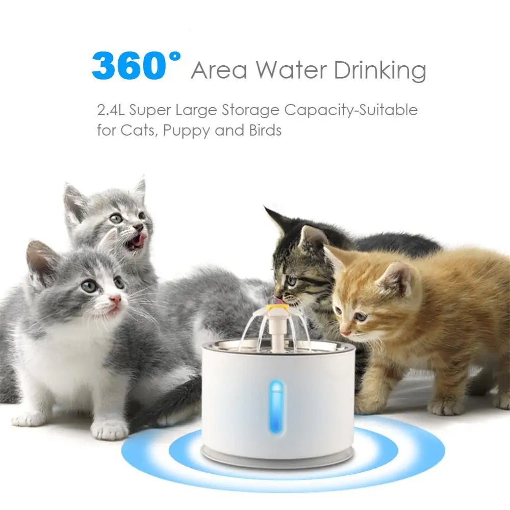 Get trendy with Automatic Pet Water Fountain - Pets available at Hot Trends Online. Shop Now!
