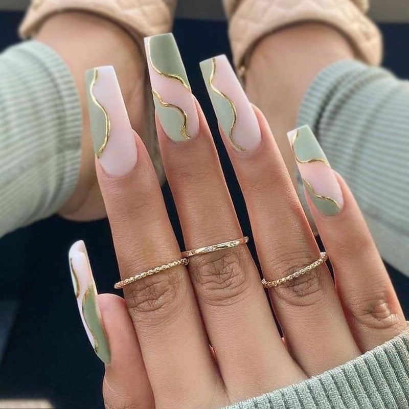 Get trendy with Multi-style Ballerina Press-on Nails - Nails available at Hot Trends Online. Shop Now!