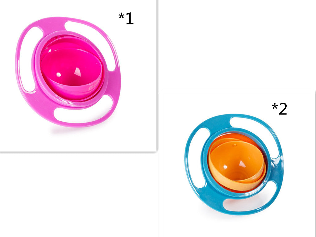Get trendy with Universal Spill-proof Bowl For Kids: 360 Rotation - Kids available at Hot Trends Online. Shop Now!