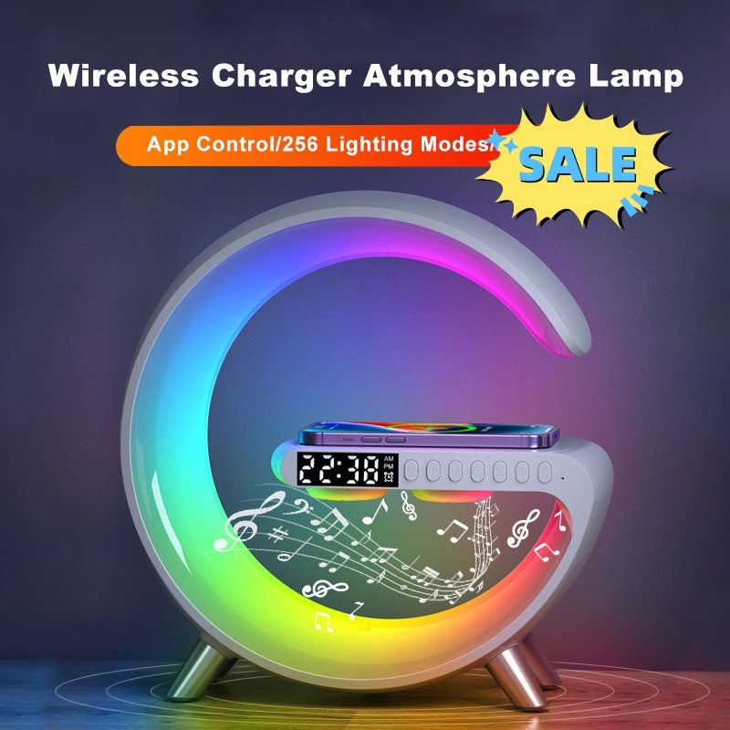 Get trendy with G Shaped Smart Atmosphere Lamp With Bluetooth Speaker - Lamp available at Hot Trends Online. Shop Now!