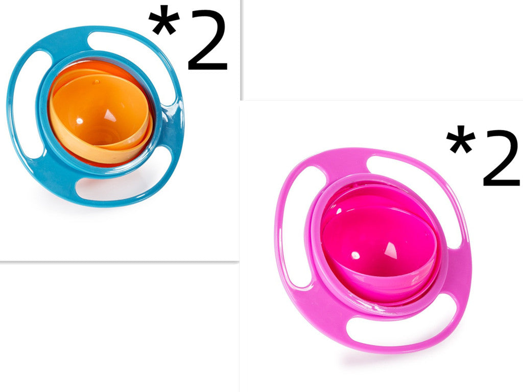 Get trendy with Universal Spill-proof Bowl For Kids: 360 Rotation - Kids available at Hot Trends Online. Shop Now!