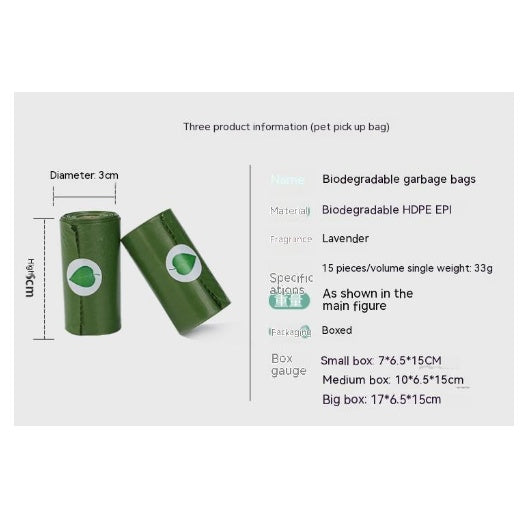 Get trendy with Fragrance Degradable Pet Stool Bag With Dispenser - Animals & Pet Supplies available at Hot Trends Online. Shop Now!