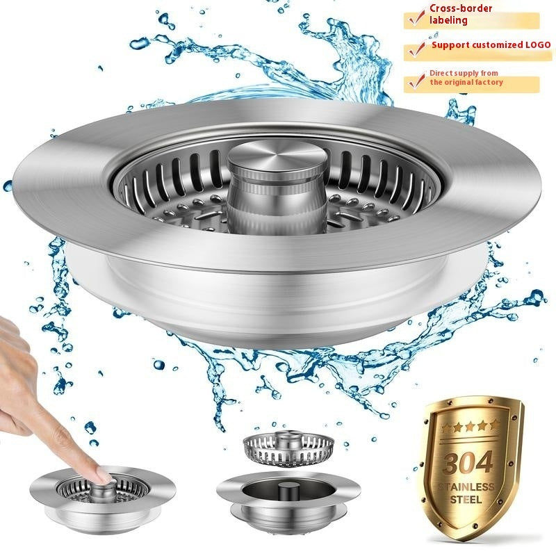 Get trendy with Stainless Steel Kitchen Sink Drain Strainer - Animals & Pet Supplies available at Hot Trends Online. Shop Now!