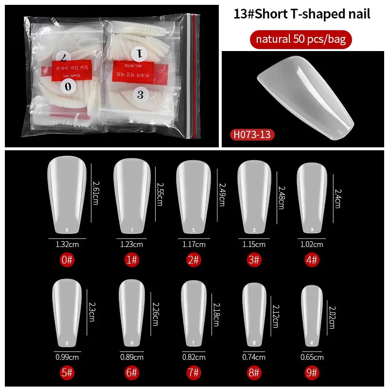 Get trendy with Multiple Shapes Nails Extensions - Nails available at Hot Trends Online. Shop Now!