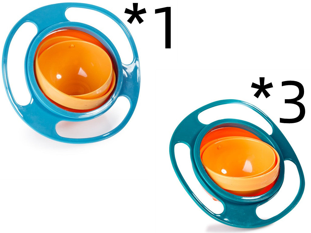 Get trendy with Universal Spill-proof Bowl For Kids: 360 Rotation - Kids available at Hot Trends Online. Shop Now!