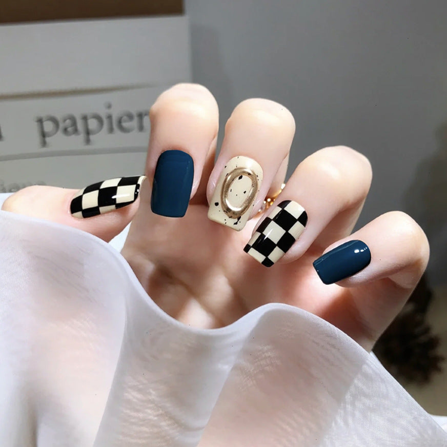Get trendy with Short Multi-styled Press-on Nails - Nails available at Hot Trends Online. Shop Now!