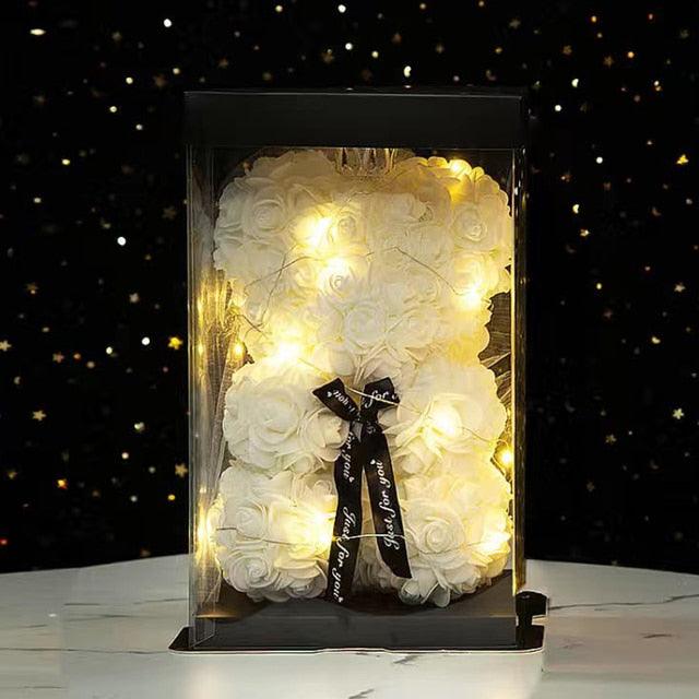 Get trendy with Wedding Decoration Rose Bear - Gift available at Hot Trends Online. Shop Now!