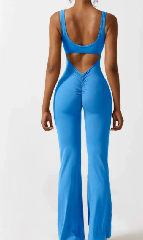 Get trendy with Tight Yoga Bodysuit Casual Hollow Seamless Womens Clothing - Clothing available at Hot Trends Online. Shop Now!