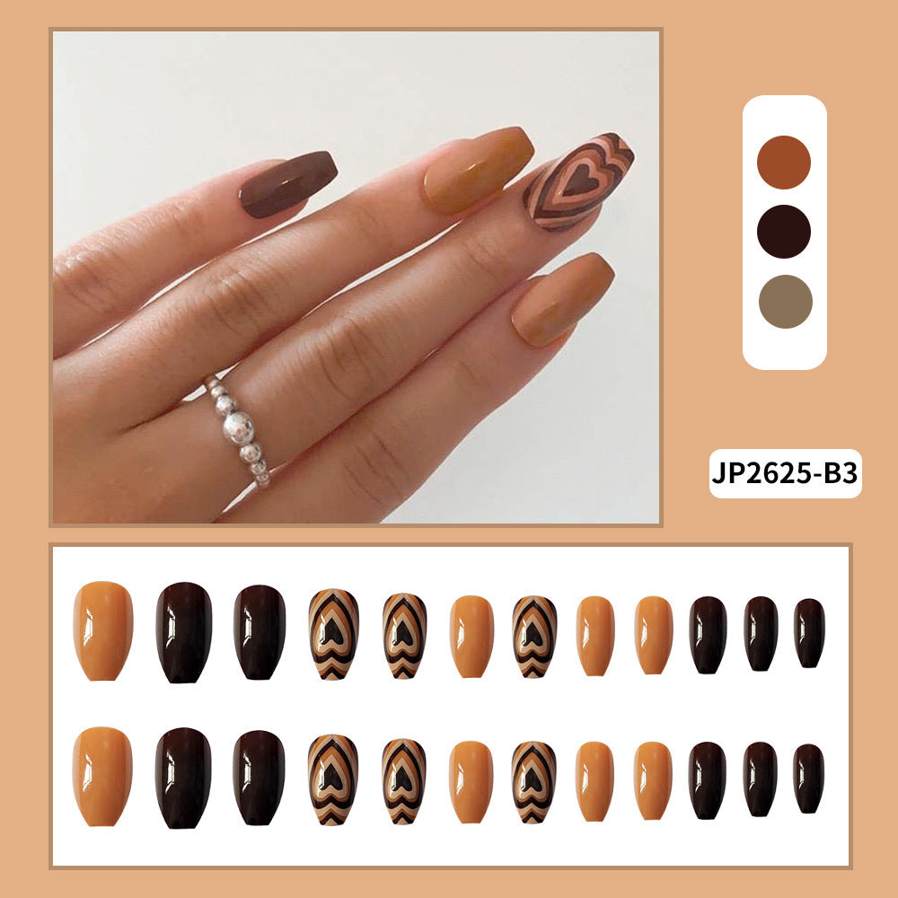Get trendy with Medium Multi-design Ballerina Press-on Nails - Nails available at Hot Trends Online. Shop Now!