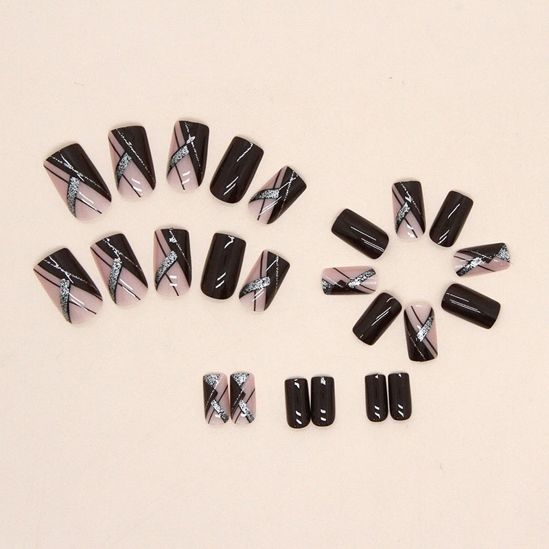 Get trendy with Short Plaid Press-on Nails - Nails available at Hot Trends Online. Shop Now!