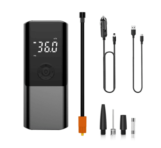 Get trendy with Portable Electric Tire Inflator - Tire Inflator available at Hot Trends Online. Shop Now!