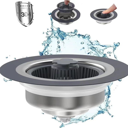 Get trendy with Stainless Steel Kitchen Sink Drain Strainer - Animals & Pet Supplies available at Hot Trends Online. Shop Now!