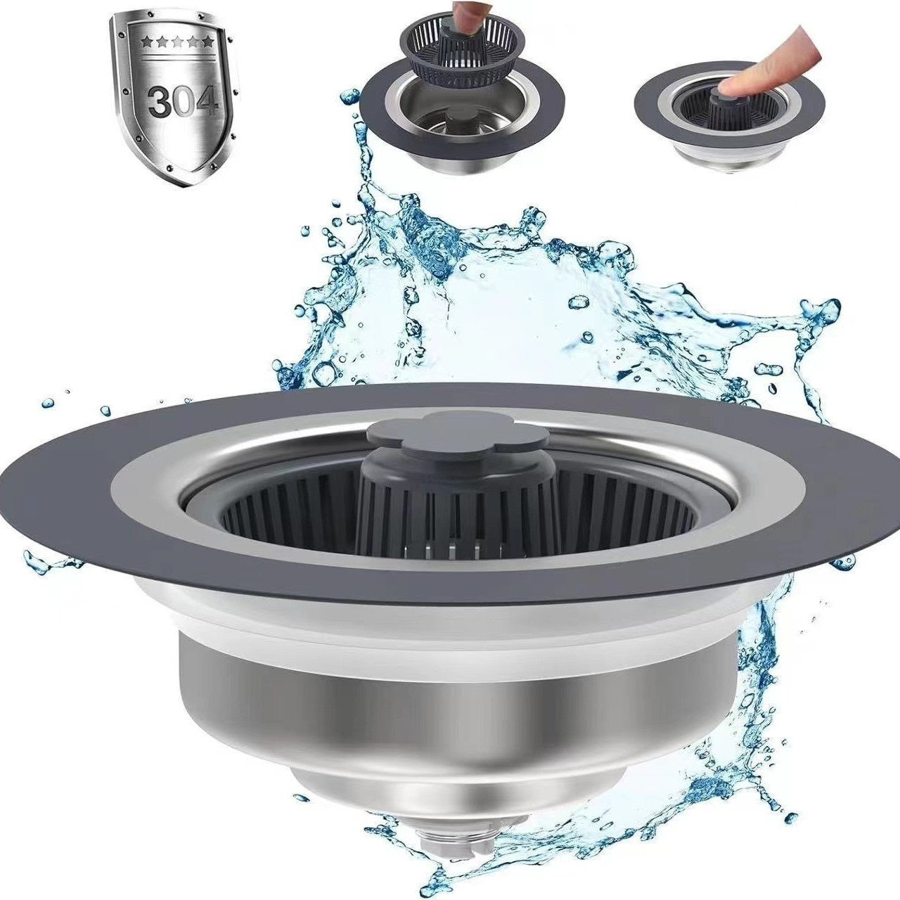 Get trendy with Stainless Steel Kitchen Sink Drain Strainer - Animals & Pet Supplies available at Hot Trends Online. Shop Now!