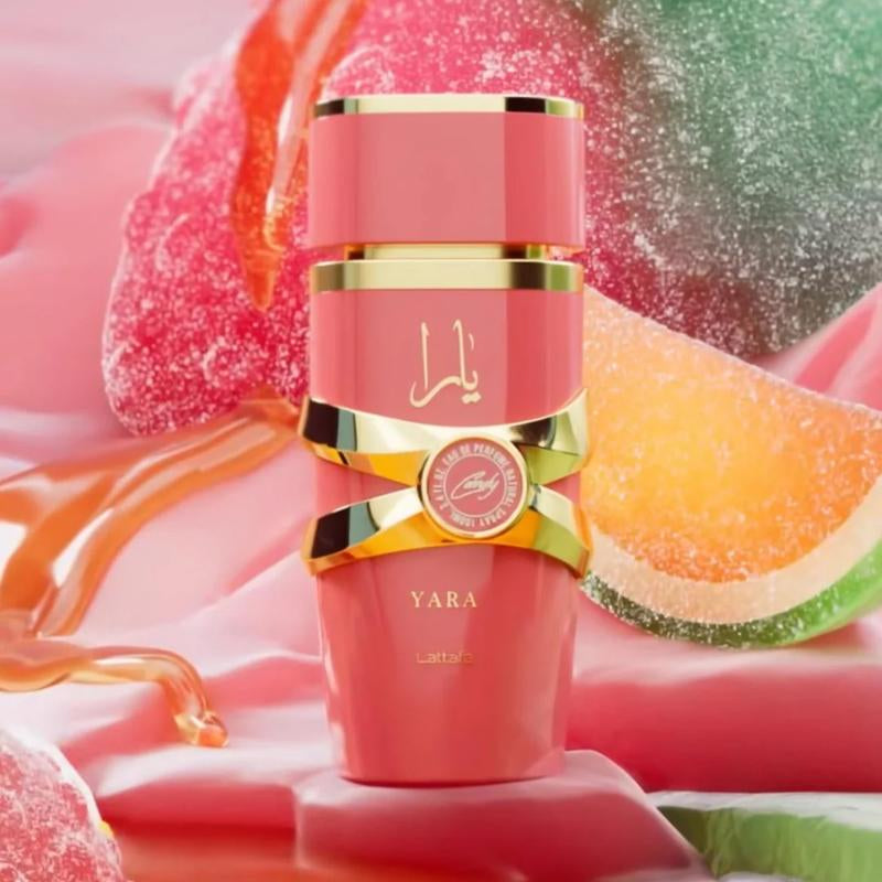 Get trendy with Yara + Yara Candy 3.4Oz Perfume EDP by Lattafa (Bundle Pack) - Fragrance available at Hot Trends Online. Shop Now!