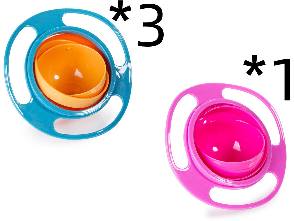 Get trendy with Universal Spill-proof Bowl For Kids: 360 Rotation - Kids available at Hot Trends Online. Shop Now!