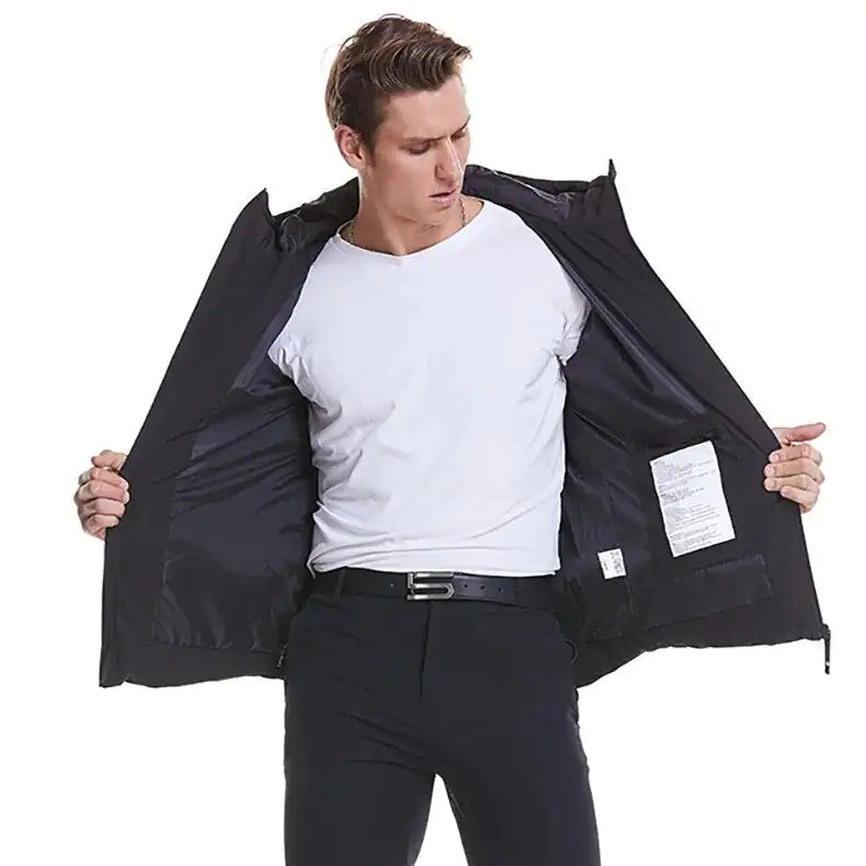 Get trendy with Stylish Heated Jacket - Clothing available at Hot Trends Online. Shop Now!