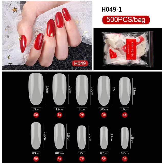 Get trendy with Multiple Shapes Nails Extensions - Nails available at Hot Trends Online. Shop Now!