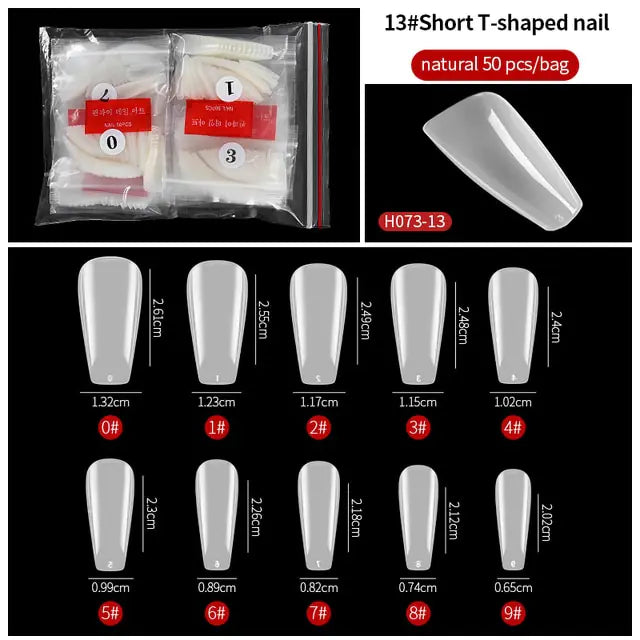 Get trendy with Multiple Shapes Nails Extensions - Nails available at Hot Trends Online. Shop Now!