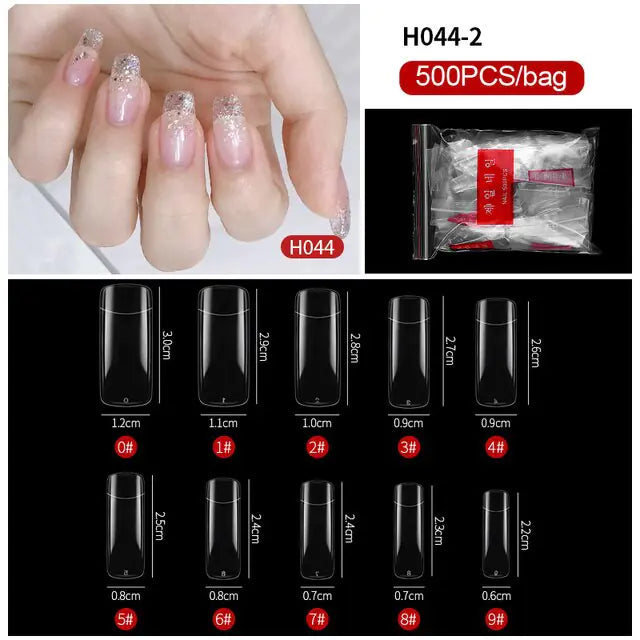 Get trendy with Multiple Shapes Nails Extensions - Nails available at Hot Trends Online. Shop Now!