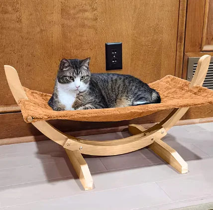 Get trendy with ComfyCat Hammock Pet Bed – Removable, Washable & Durable Pet Furniture - Pet Accessory available at Hot Trends Online. Shop Now!