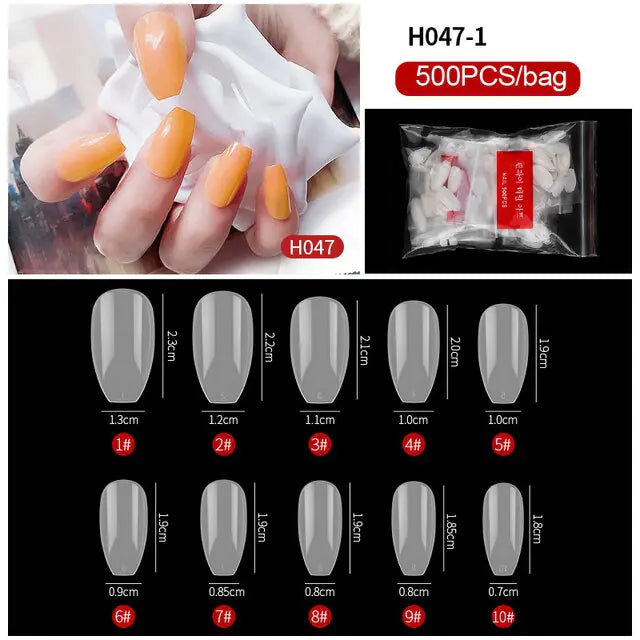 Get trendy with Multiple Shapes Nails Extensions - Nails available at Hot Trends Online. Shop Now!