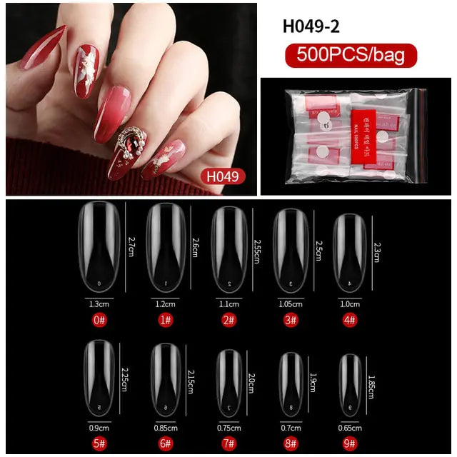 Get trendy with Multiple Shapes Nails Extensions - Nails available at Hot Trends Online. Shop Now!