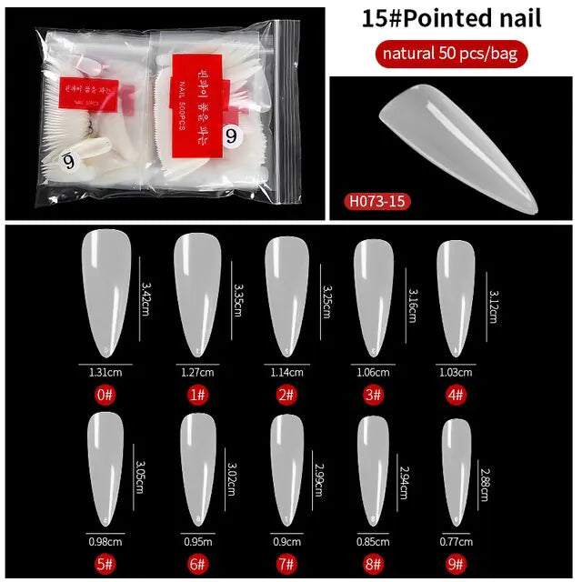 Get trendy with Multiple Shapes Nails Extensions - Nails available at Hot Trends Online. Shop Now!