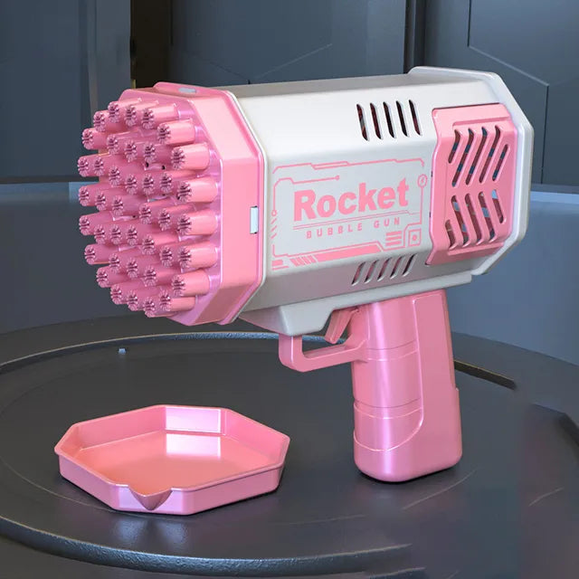 Get trendy with Rocket Pink Bubble Gun For Kids - Hot Trends Online - Kids available at Hot Trends Online. Shop Now!